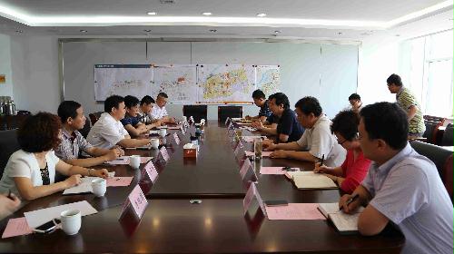 魏军主任到济南轨道交通集团有限公司现场办公